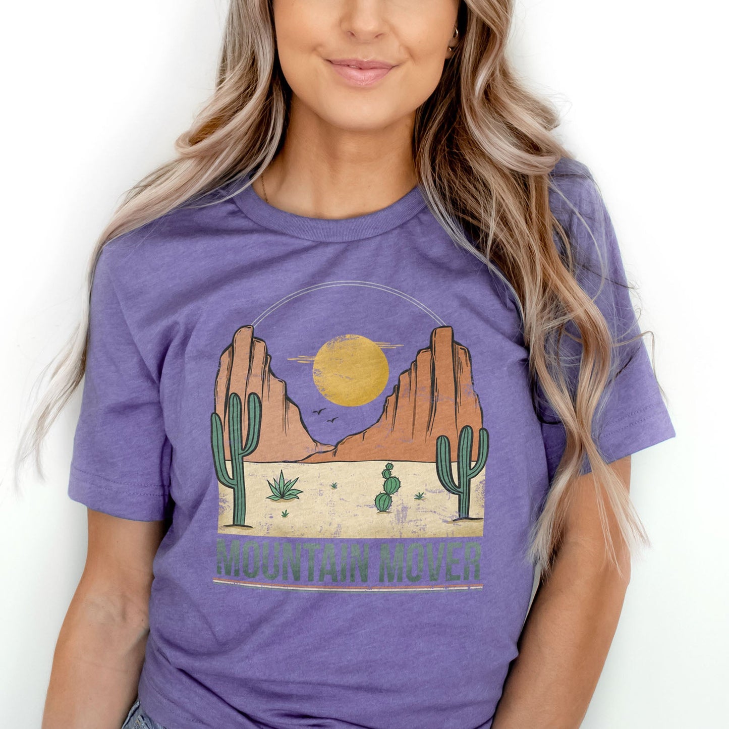 Mountain Mover Tee Shirts For Women - Christian Shirts for Women - Religious Tee Shirts