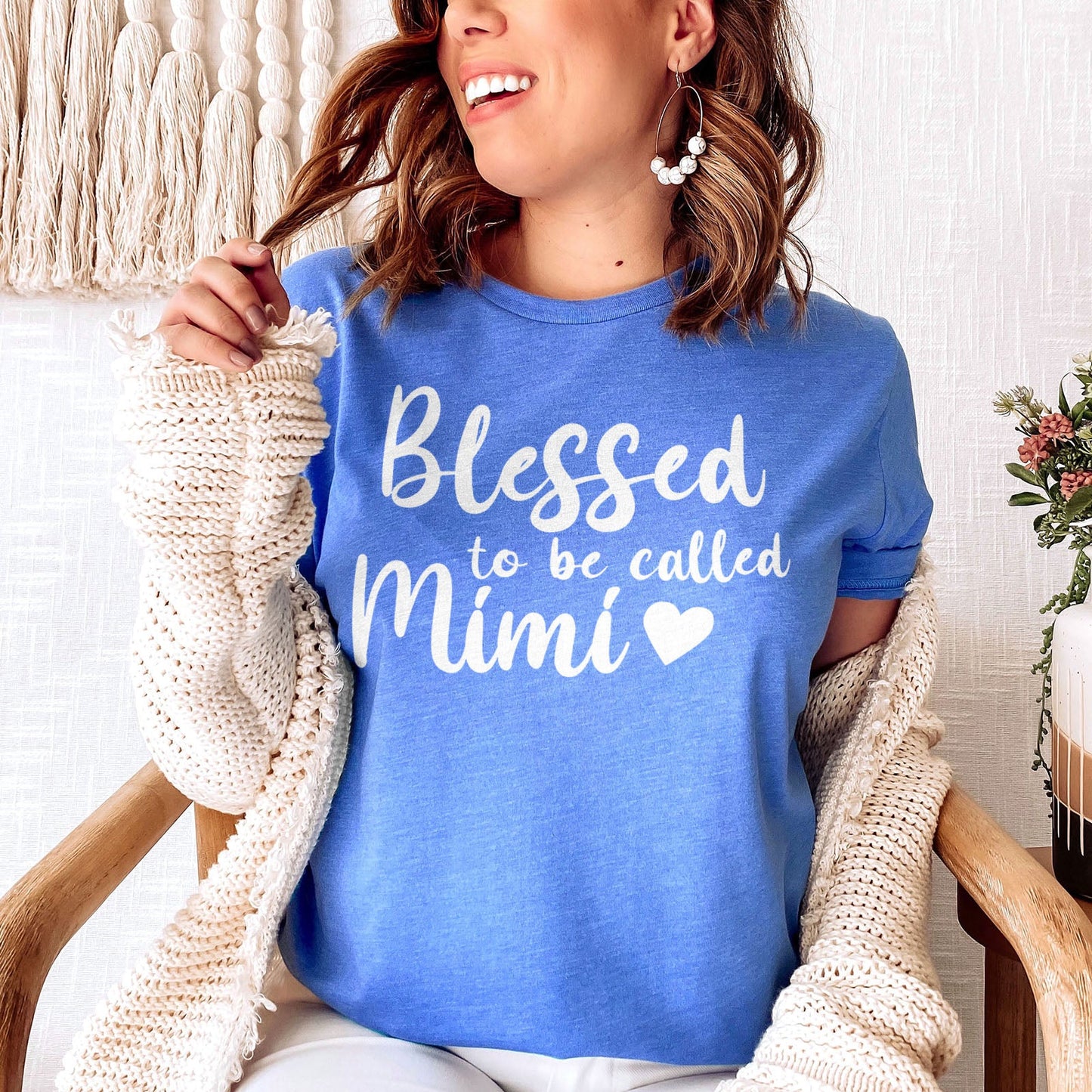 Blessed To Be Called Mimi Tee Shirts For Women - Christian Shirts for Women - Religious Tee Shirts