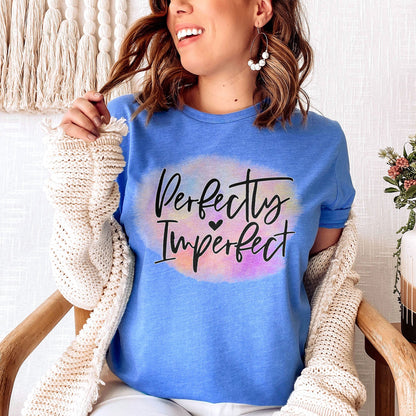 Perfectly Imperfect Tee Shirts For Women - Christian Shirts for Women - Religious Tee Shirts