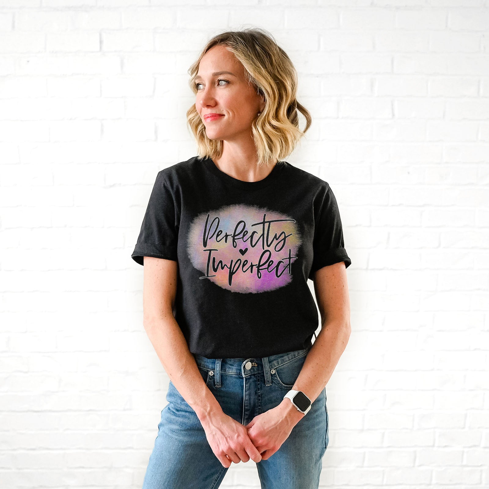 Perfectly Imperfect Tee Shirts For Women - Christian Shirts for Women - Religious Tee Shirts