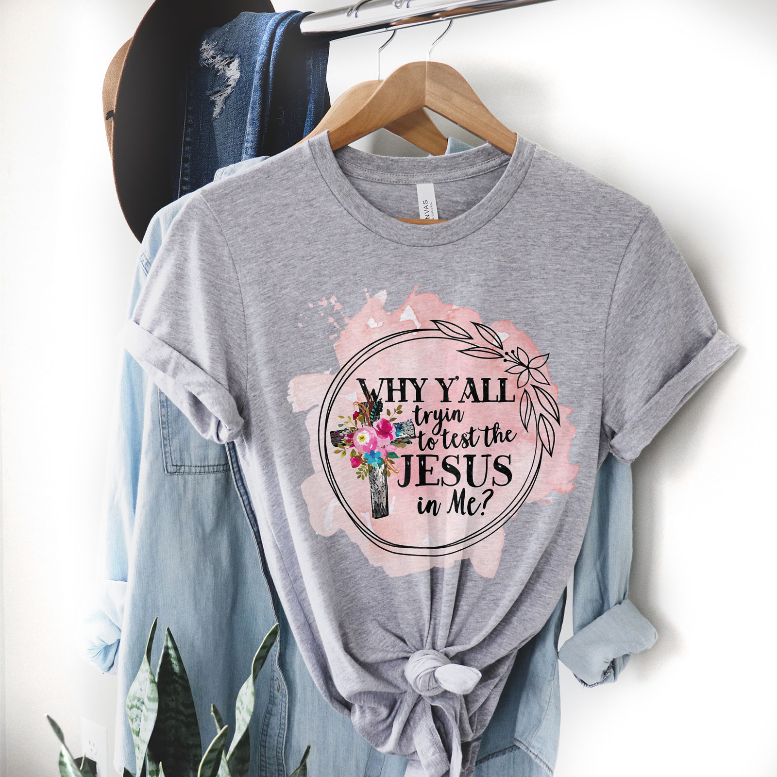 Why Ya'll Tryin Tee Shirts For Women - Christian Shirts for Women - Religious Tee Shirts