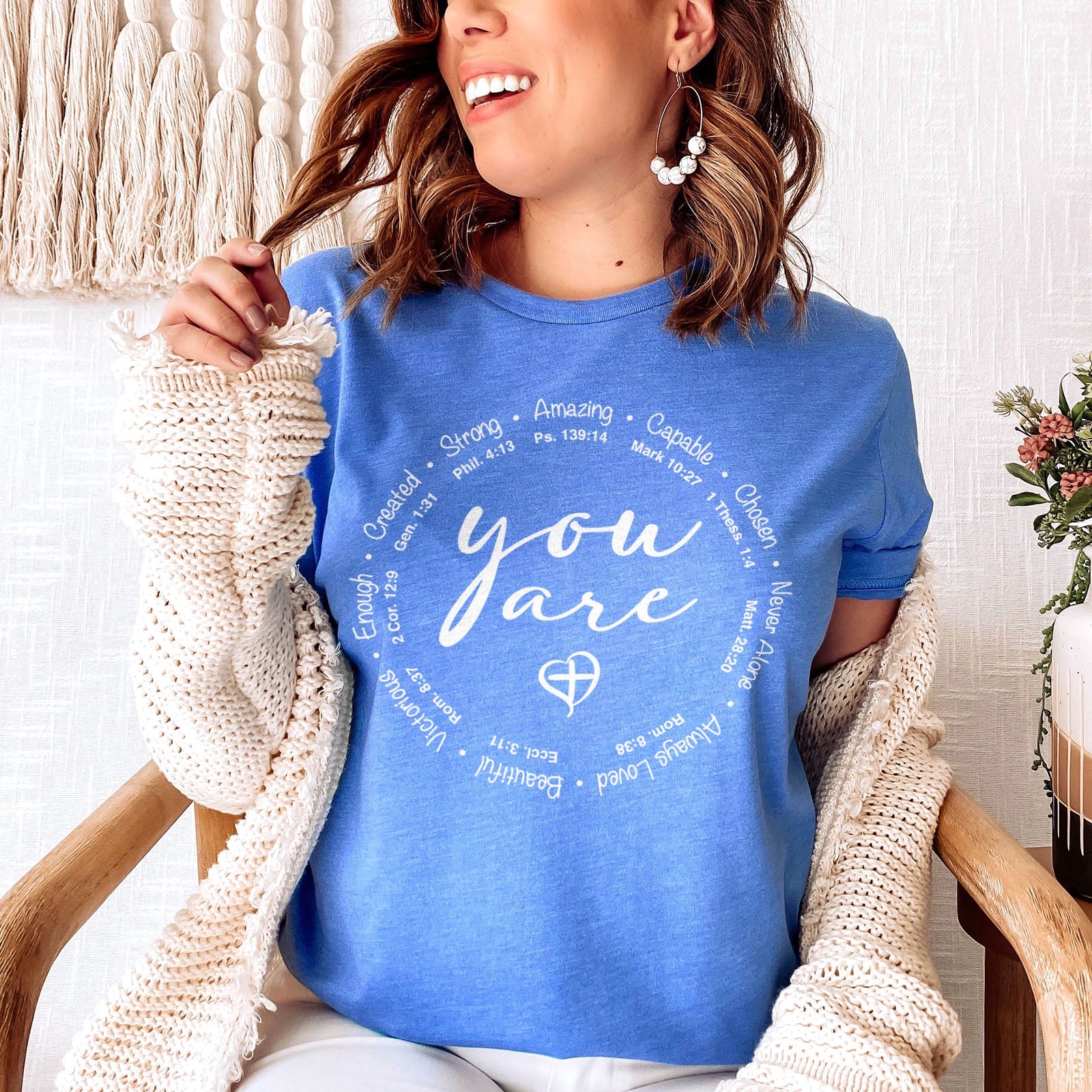 You Are Everything Tee Shirts For Women - Christian Shirts for Women - Religious Tee Shirts