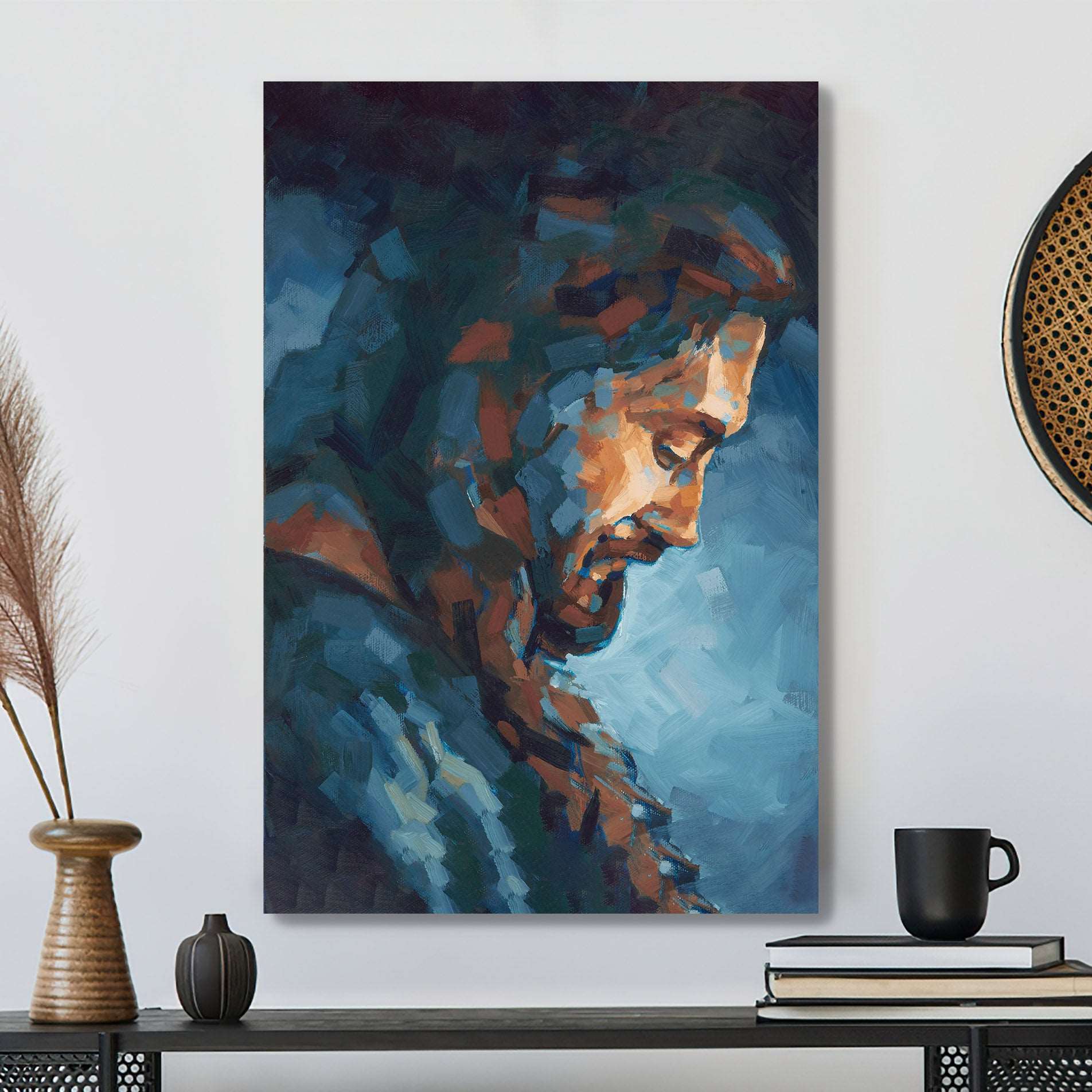 A Perfect Brightness of Hope - Jesus Canvas Art - Jesus Painting Canvas - Christian Canvas Wall Art - Gift For Christian - Ciaocustom