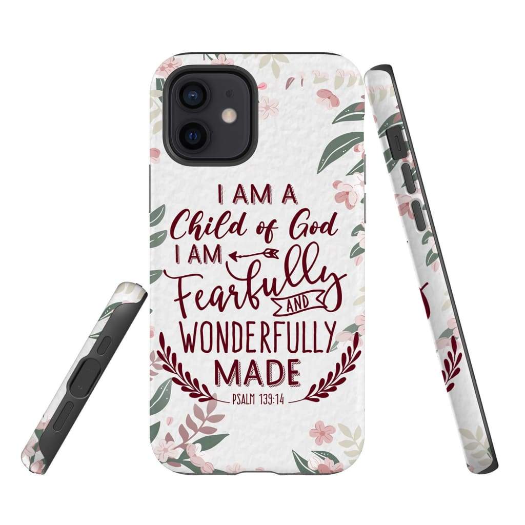 A Child Of God Fearfully And Wonderfully Made Phone Case - Bible Verse Phone Cases Samsung