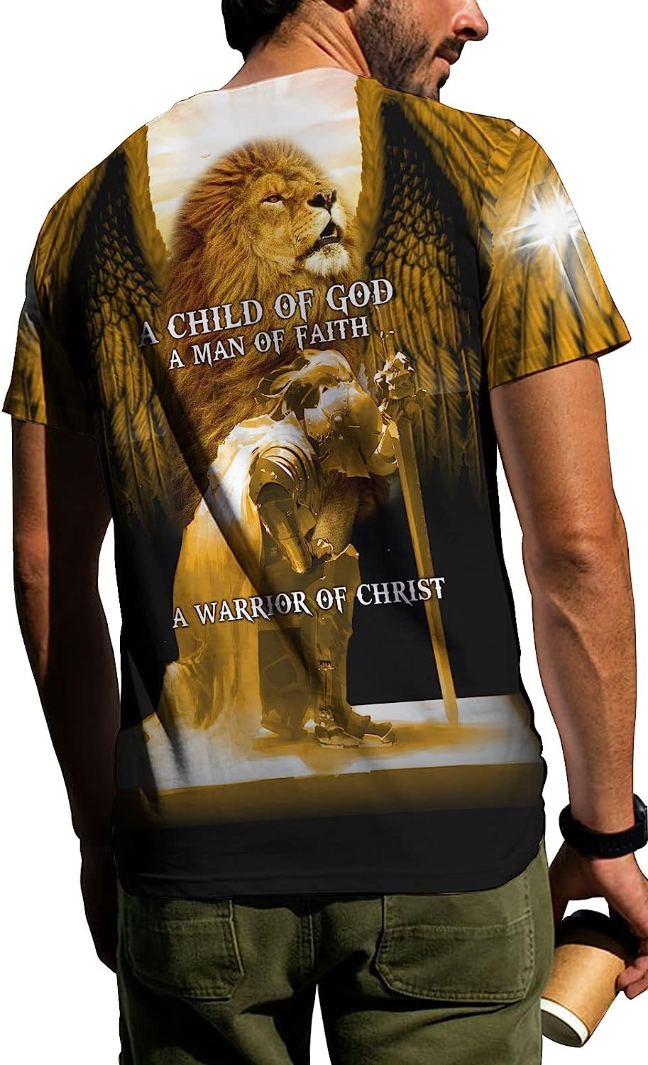 A Child Of God Woman Of Faith Warrior Of Christ All Over Printed 3D T Shirt - Christian Shirts for Men Women