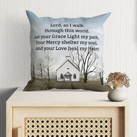 A Daily Prayer Christian Pillow