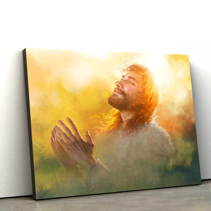 A Perfect Peace Canvas Wall Art - Jesus Picture - Christian Wall Decor