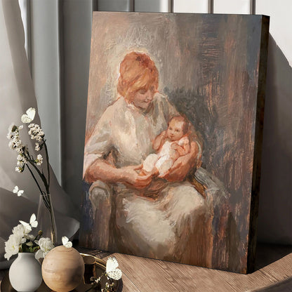 A Piece Of Heaven Canvas Wall Art - Gift For Mom
