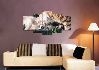 A Power Couple Is A Praying Couple Canvas Wall Art Print - Christian Canvas Wall Art