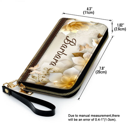 A Precious Child Of God Inspirational Gifts For Women Clutch Purse For Women - Personalized Name - Christian Gifts For Women