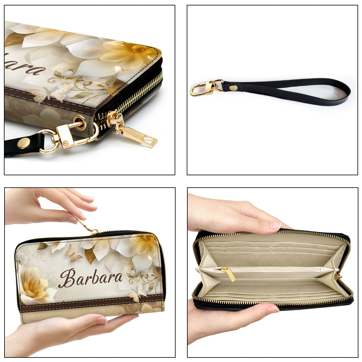 A Precious Child Of God Inspirational Gifts For Women Clutch Purse For Women - Personalized Name - Christian Gifts For Women