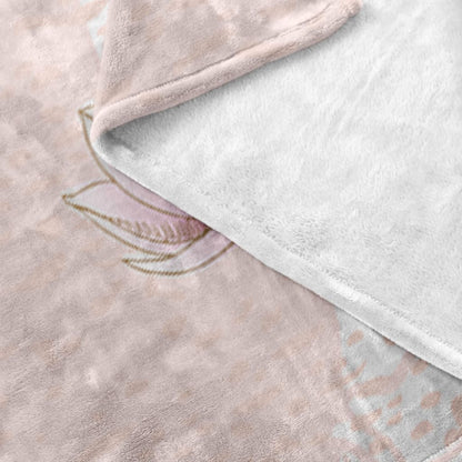 A Sweet Friendship Refreshes The Soul Proverbs 279 Fleece Blanket - Christian Blanket - Bible Verse Blanket