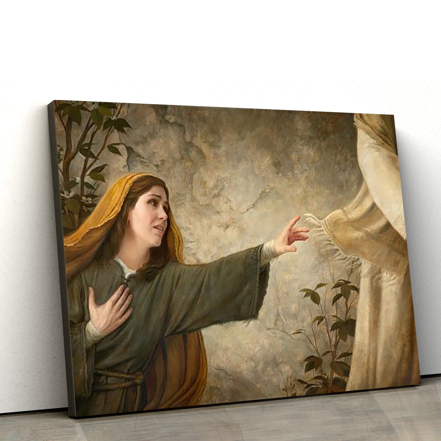 A Thread Of Faith Canvas Wall Art - Gift For Mom