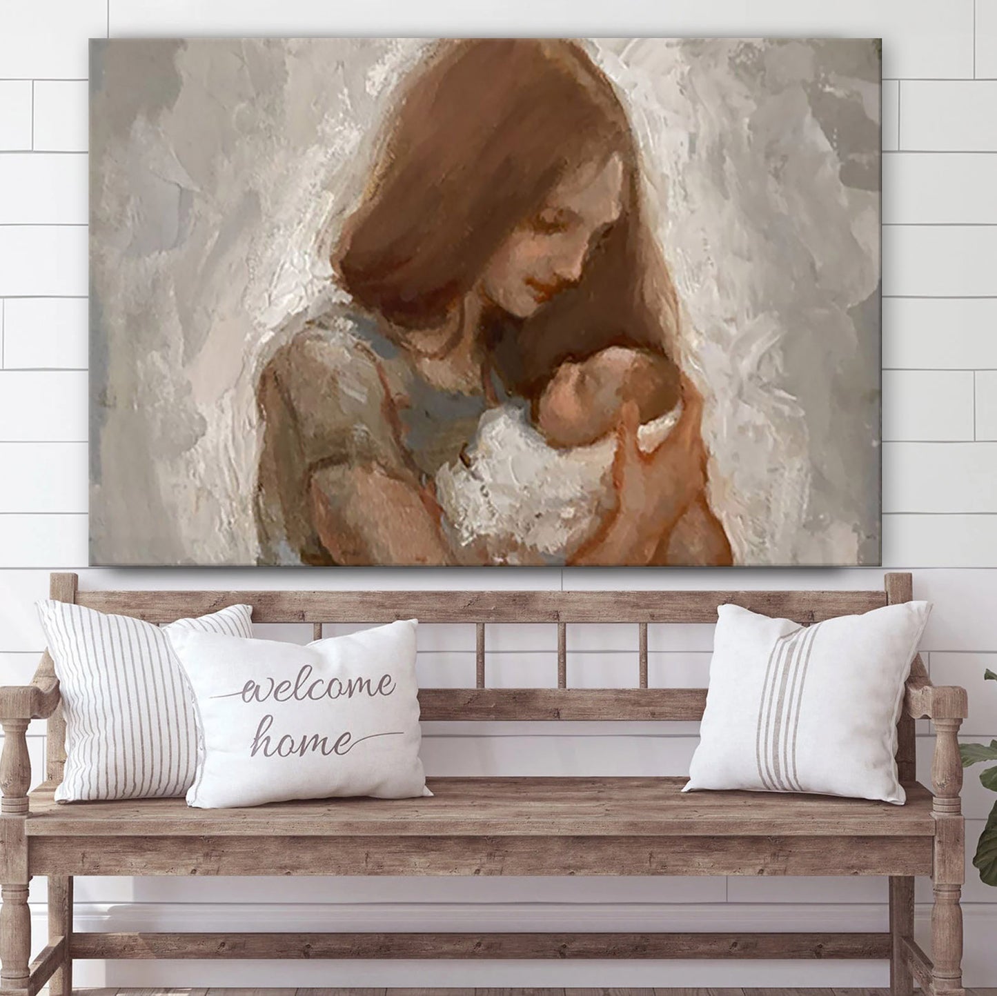 Abide In My Love Canvas Wall Art - Christian Wall Decor