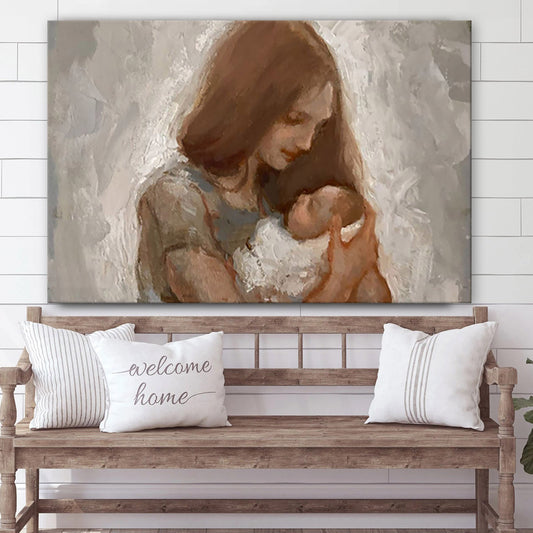 Abide In My Love Canvas Wall Art - Christian Wall Decor