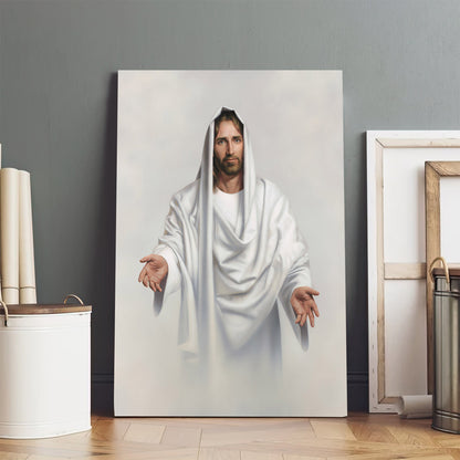 Abide With Me Canvas Picture - Jesus Christ Canvas Art - Christian Wall Canvas