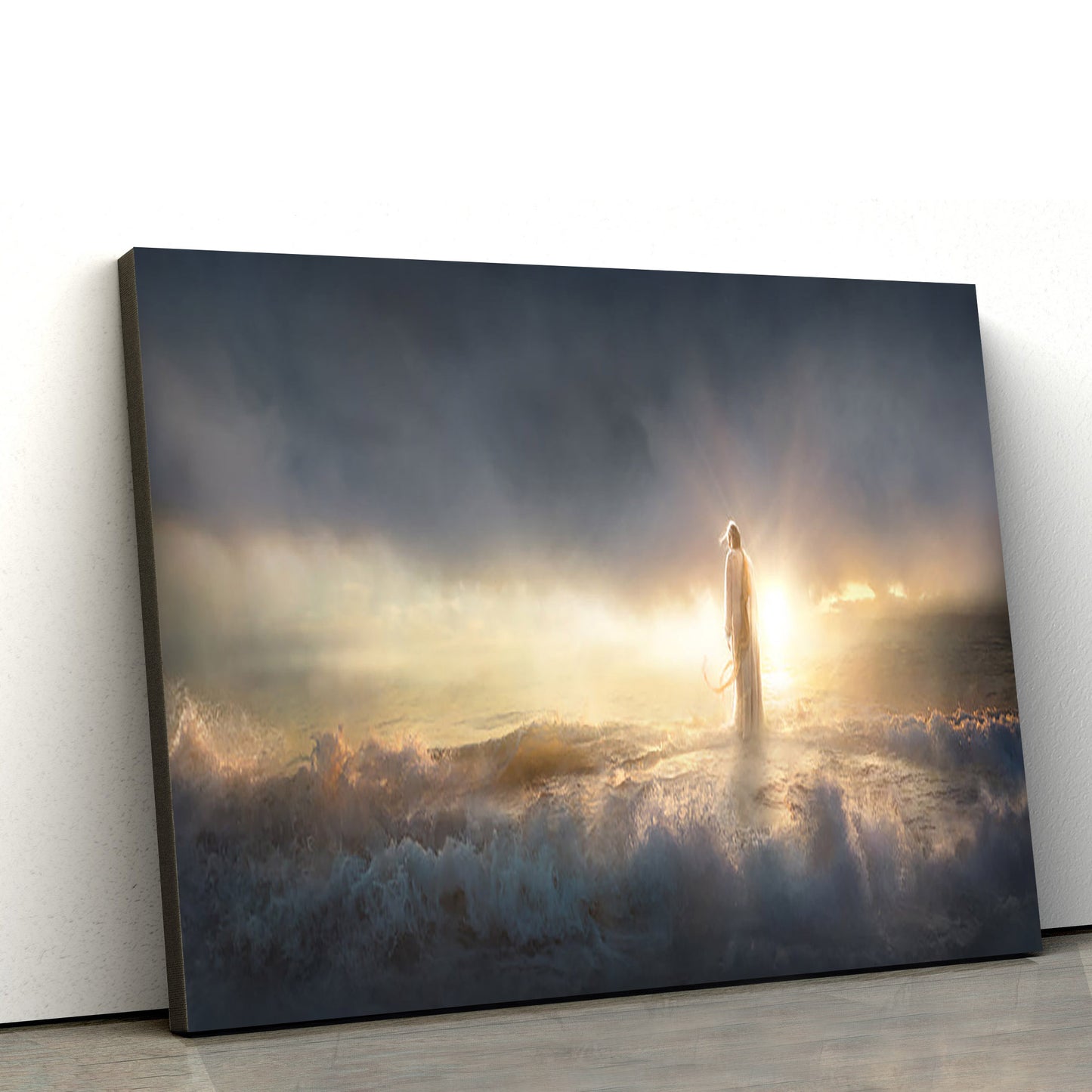 Above All  Canvas Picture - Jesus Christ Canvas Art - Christian Wall Art