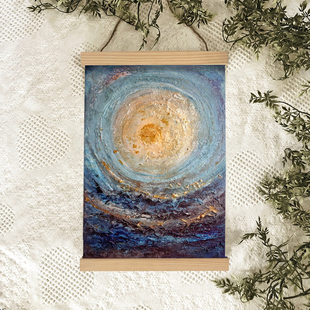 Abstract Original Painting Hanging Canvas Wall Art - Canvas Wall Decor - Home Decor Living Room