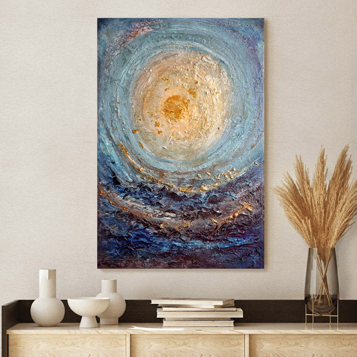 Abstract Original Painting Wall Art Decor - Canvas Wall Decor - Home Decor Living Room