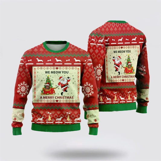Abyssinian Cats Ugly Christmas Sweater For Men And Women, Best Gift For Christmas, Christmas Fashion Winter