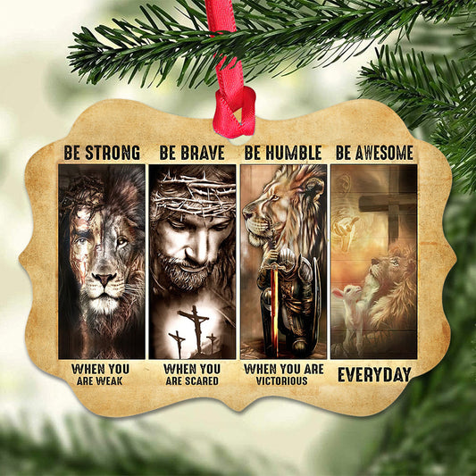 Advices Of God Metal Ornament - Christmas Ornament - Christmas Gift