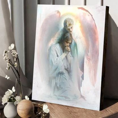 Agony In The Garden After Frans Schwartz Canvas Wall Art - Jesus Canvas Pictures - Christian Canvas Wall Art