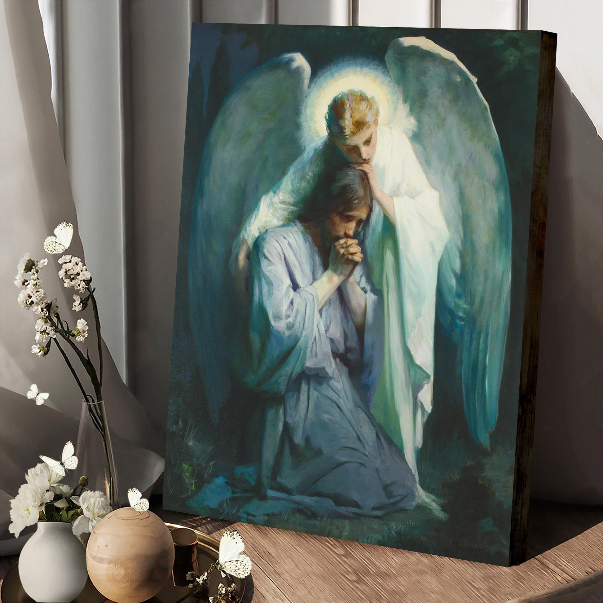 Agony In The Garden Canvas Wall Art - Christan Wall Decor