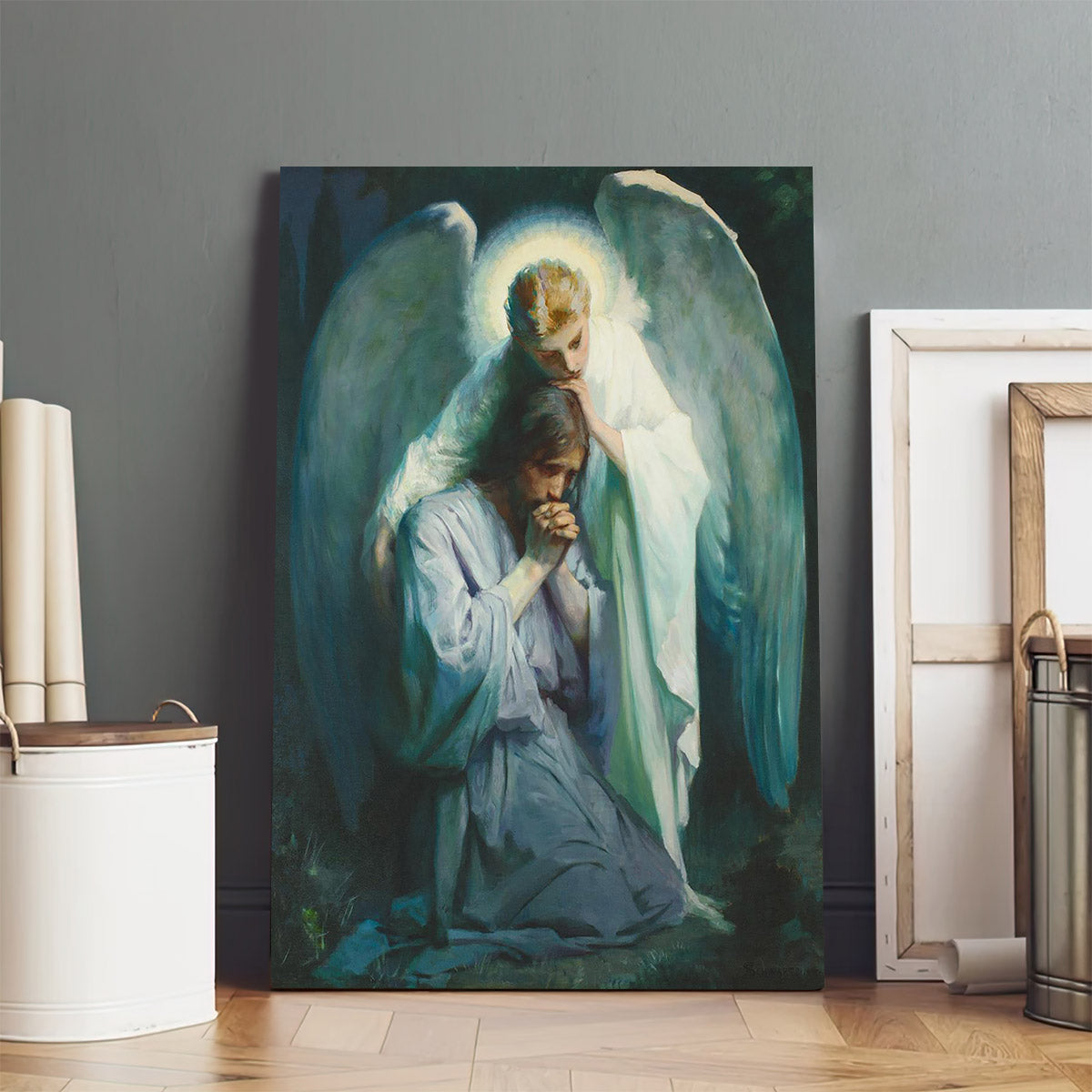 Agony In The Garden Canvas Wall Art - Christan Wall Decor