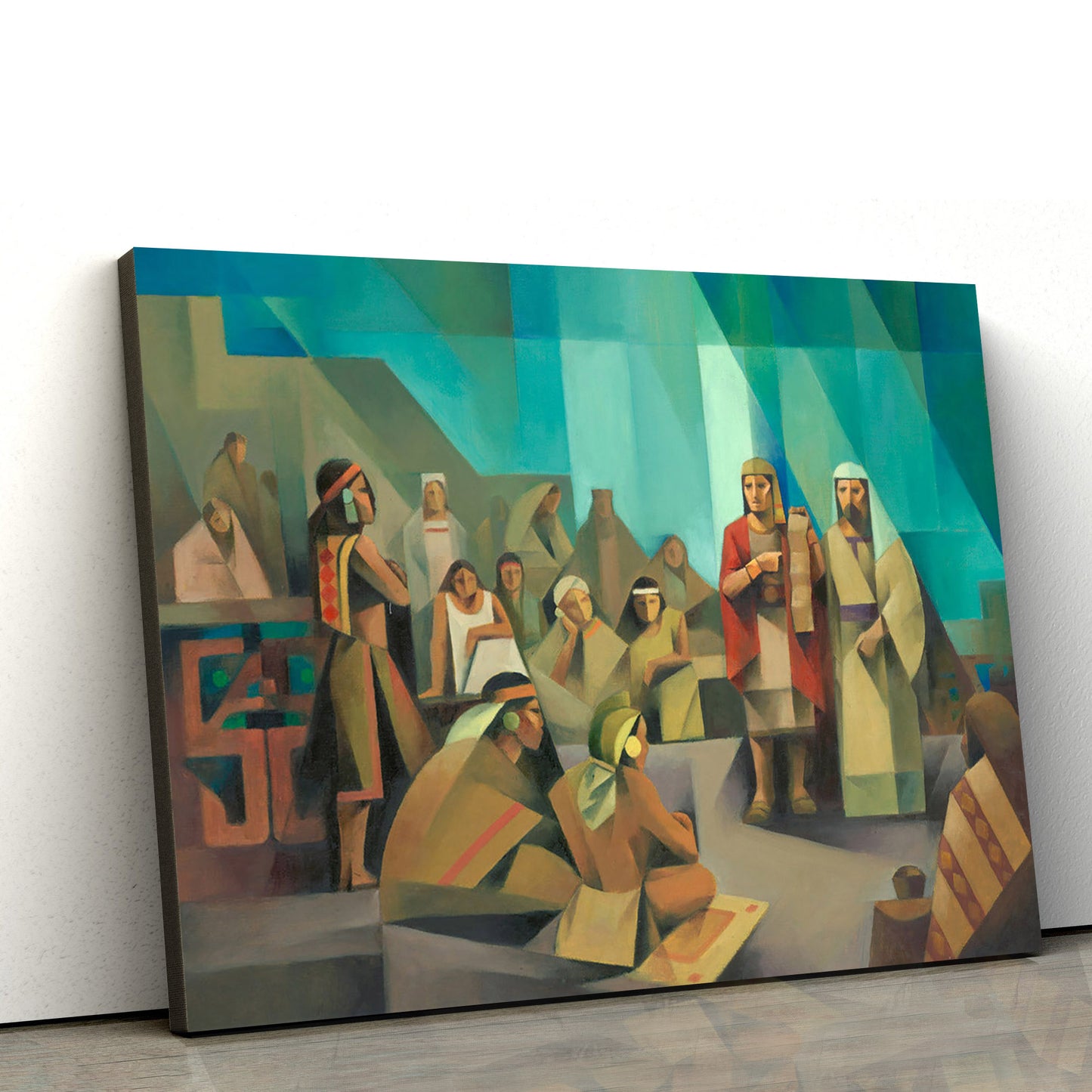 Alma And Amulek  Canvas Pictures - Jesus Christ Canvas - Christian Wall Art