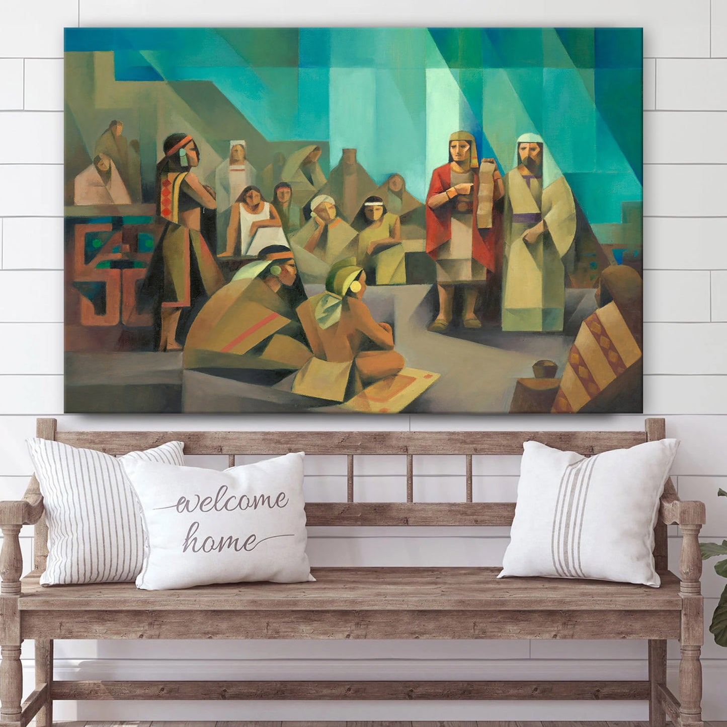 Alma And Amulek  Canvas Pictures - Jesus Christ Canvas - Christian Wall Art