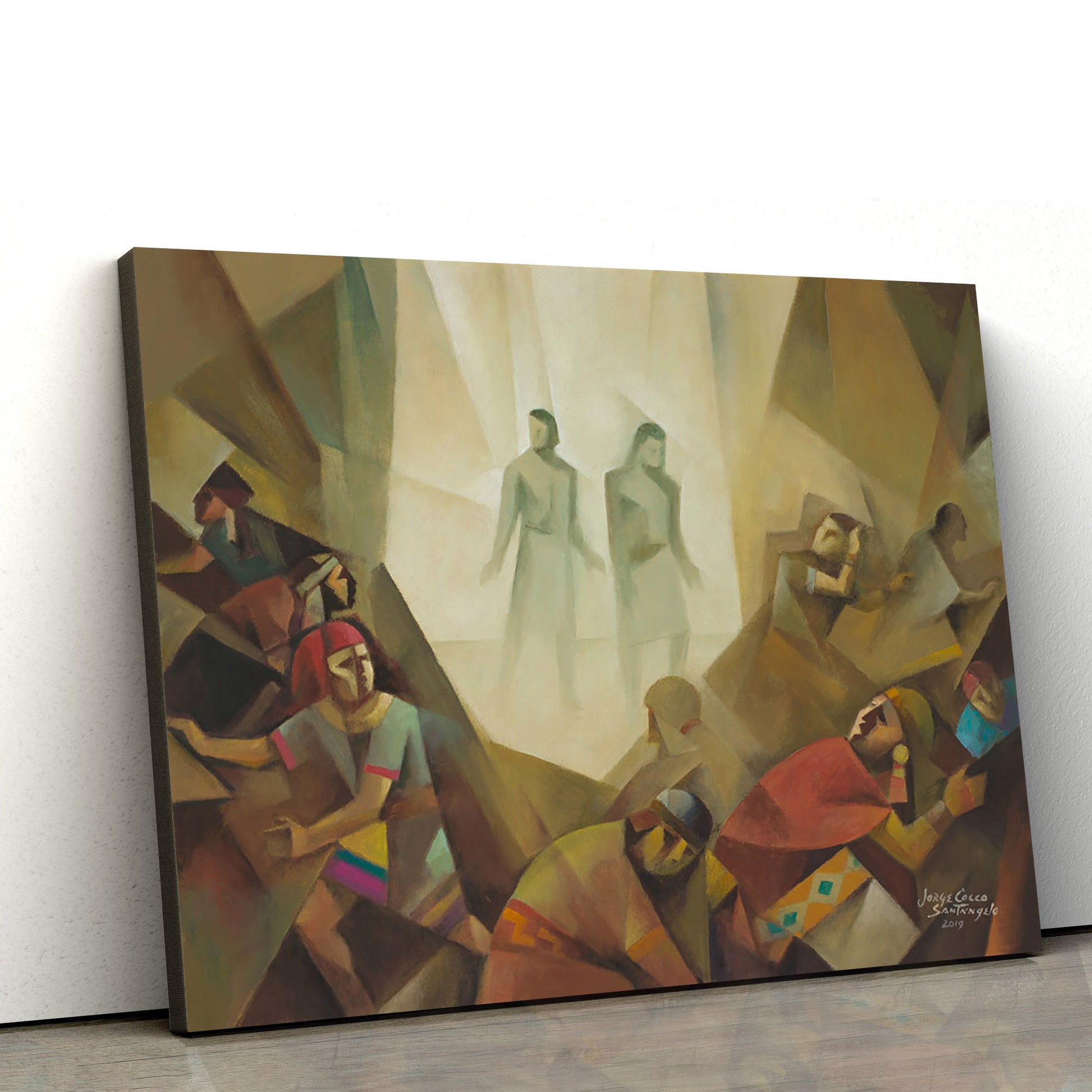 Alma And Amulek In Glory  Canvas Pictures - Jesus Christ Canvas - Christian Wall Art