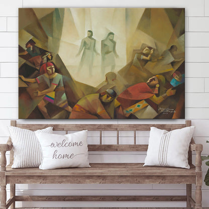 Alma And Amulek In Glory  Canvas Pictures - Jesus Christ Canvas - Christian Wall Art