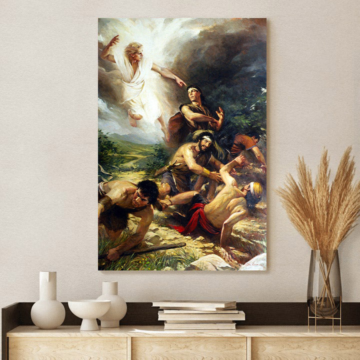 Alma Arise Canvas Pictures - Religious Canvas Wall Art - Scriptures Wall Decor