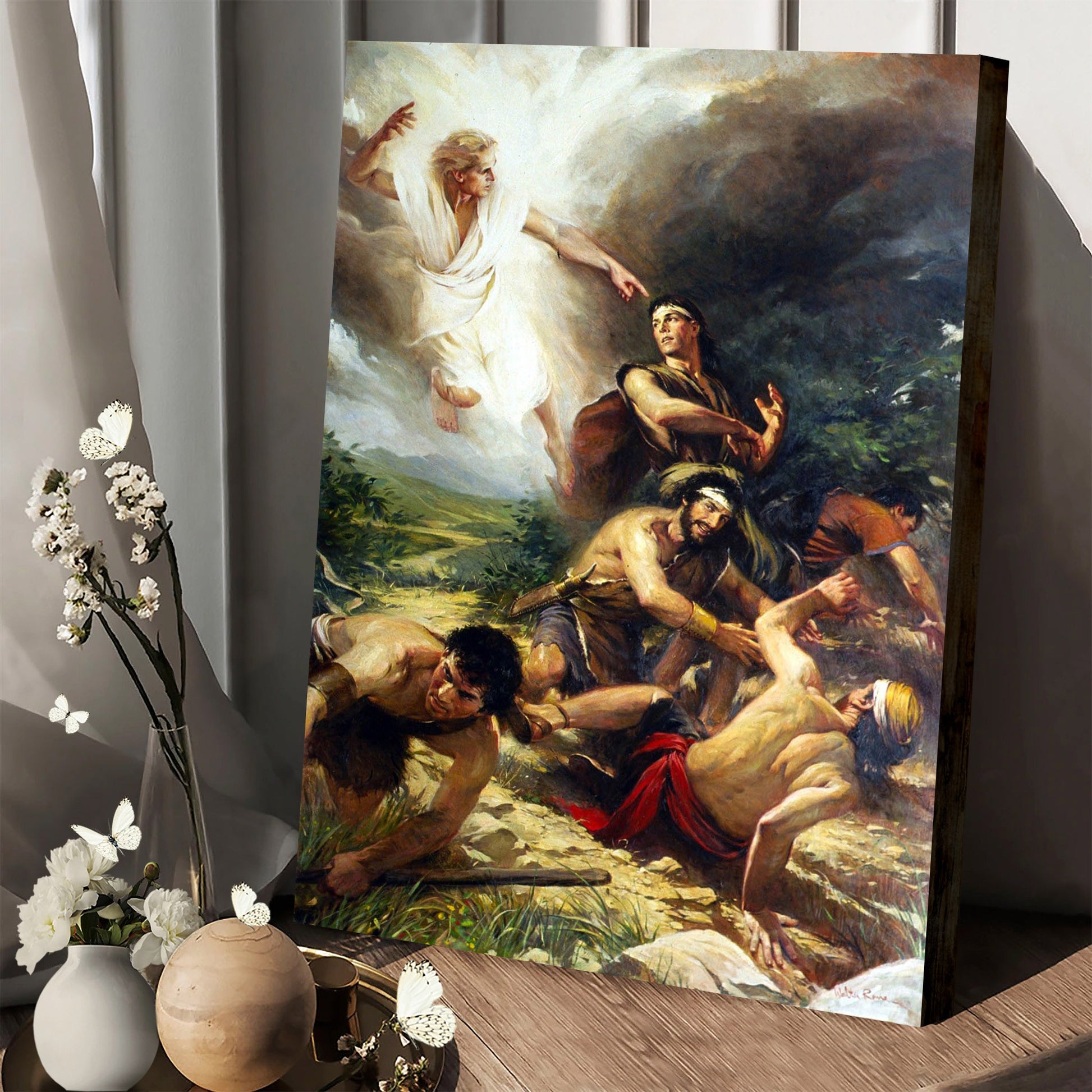 Alma Arise Canvas Pictures - Religious Canvas Wall Art - Scriptures Wall Decor