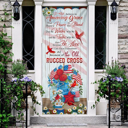 Amazing Grace Door Cover - Religious Door Decorations