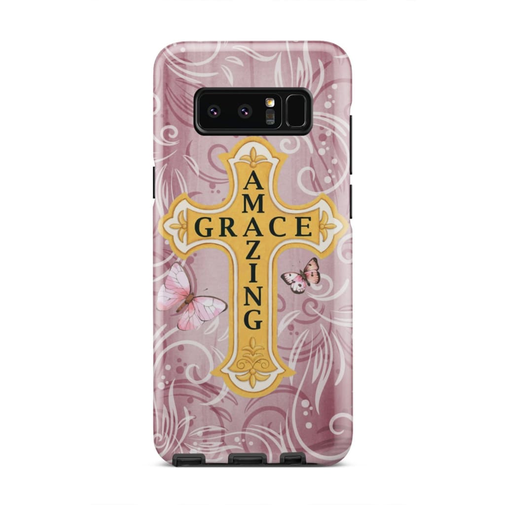 Amazing Grace Phone Case  Christian Phone Cases - Bible Verse Phone Cases Samsung