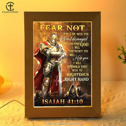 Amazing Warrior Drawing Jesus Fear Not For I Am With You Frame Lamp