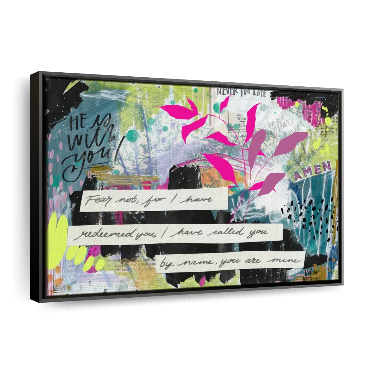 Amen Canvas Wall Art - Christian Canvas Wall Art - Religious Wall Art Canvas