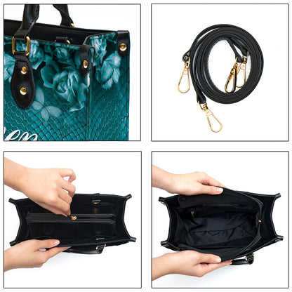 Amen Cross Leather Handbag - Religious Gifts For Women - Women Pu Leather Bag