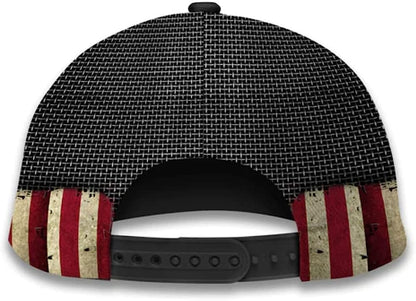 American Eagle All Over Print Baseball Cap - Christian Hats For Men Women