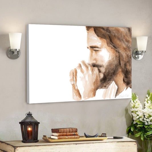 An Honest Heart - Religious Canvas Painting - Jesus Wall Art - Christian Canvas Prints - Faith Canvas - Gift For Christian - Ciaocustom