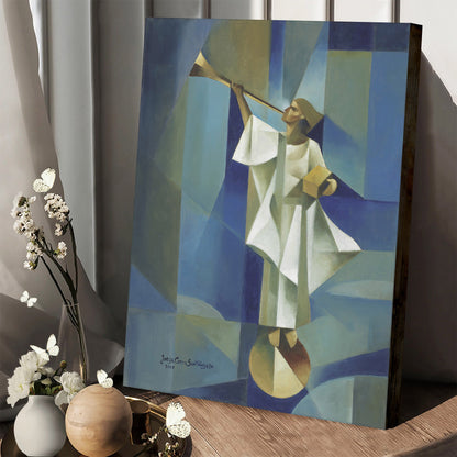 Angel Moroni Canvas Pictures - Jesus Christ Canvas Art - Christian Wall Art