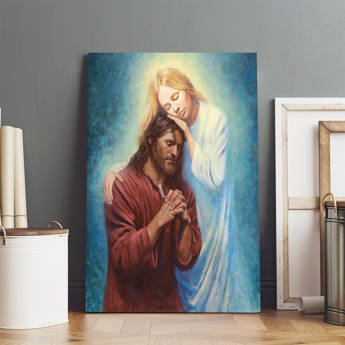 Angel Mother Canvas Wall Art - Gift For Mom