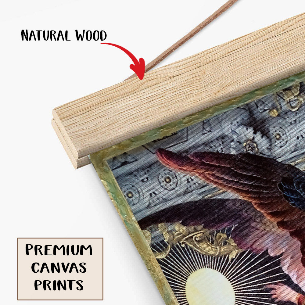 Archangel Angel Religious Canvas Hanging Wall Art - Catholic Canvas Wall Art - Religious Gift - Christian Wall Art Decor