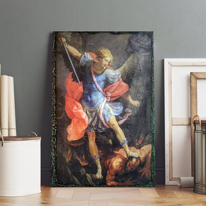 Archangel Gabriel 1 Canvas Wall Art - Catholic Canvas Wall Art - Religious Gift - Christian Wall Art Decor