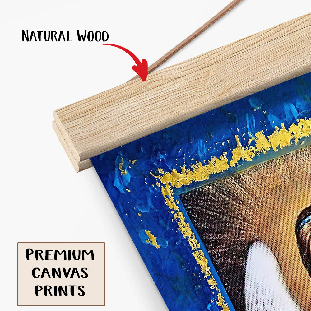 Archangel Gabriel 1 Hanging Canvas Wall Art - Catholic Hanging Canvas Wall Art - Religious Gift - Christian Wall Art Decor