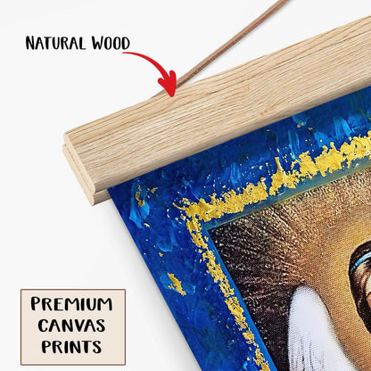 Archangel Gabriel 2 Hanging Canvas Wall Art - Catholic Hanging Canvas Wall Art - Religious Gift - Christian Wall Art Decor