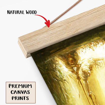 Arise, Take Your Bed And Walk Hanging Canvas Wall Art - Christan Wall Decor - Religious Canvas