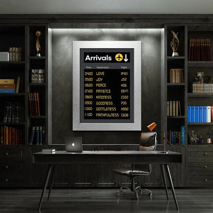 Arrivals Canvas - Religious Canvas Art - Christian Canvas Wall Art - Ciaocustom