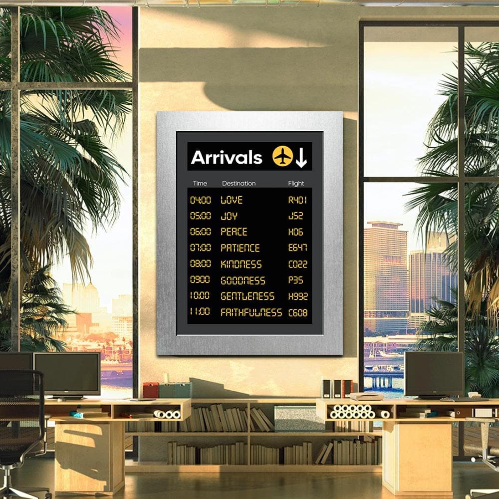 Arrivals Canvas - Religious Canvas Art - Christian Canvas Wall Art - Ciaocustom